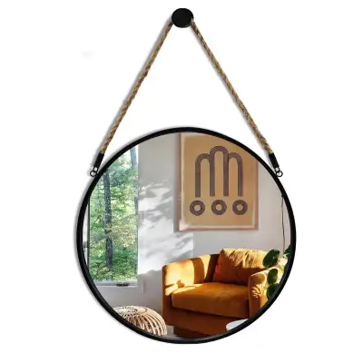 Brand POZINO Room type Bathroom, Bedroom, Dining Room, Hallway, Living Room Shape Round Product Dime...