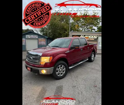 2014 FORD F150 XLT (CERTIFIED) 5.0L 8cyl 4WD - 252,000 km No Accidens - No Rust FEATURES: Tow Packag...