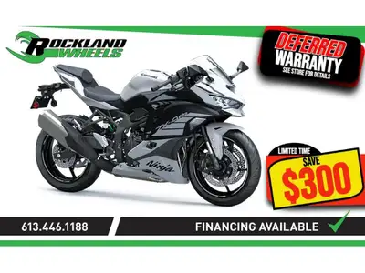 2025 Kawasaki NINJA ZX-4RR Libérez la puissance de la Ninja ZX-4RR la moto sportive haute performanc...