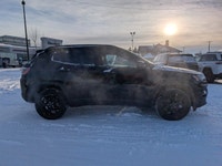 The 2026 Jeep Compass North in Diamond Black Crystal Pearl with a Black interior combines bold style... (image 7)
