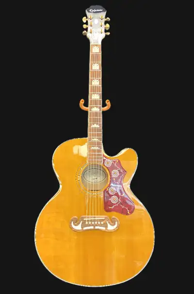 Epiphone J-200 EC Studio Acoustic/Elec. Vintage Natural - $609, View more