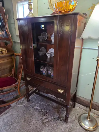 Antique Single Door Cabinet, View more