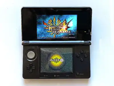 Black Nintendo 3DS with 2200+ digital games (listed below and pictures attached). THE LEGIT LARGEST...
