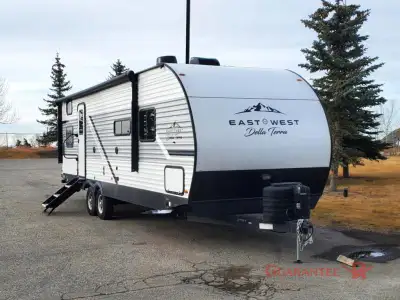 Guarantee RV Calgary's LARGEST selection of pre-owned inventory. EAST TO WEST Della Terra travel tra...
