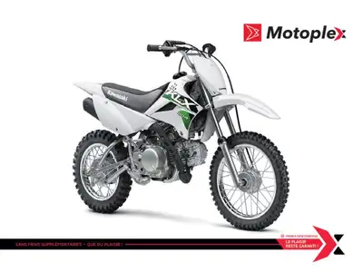 Motoplex Mirabel 2026 KAWASAKI KLX110R KLX110R Comme moto conviviale pour les débutants ou instrumen...