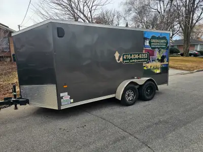FOR SALE: 14’ x 6’ Enclosed Trailer – Great Condition Selling a solid 14 ft long x 6 ft wide enclose...