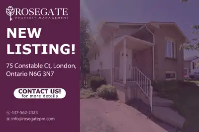 Spacious 4 Bed 2 Bath Detached Home in North London