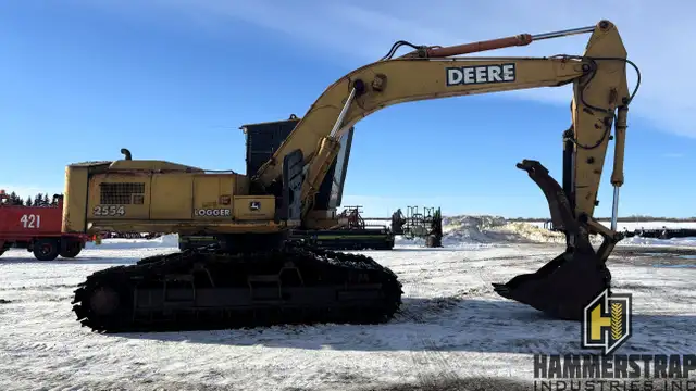 2003 JOHN DEERE 2554 Roadbuilder Excavator Track Hoe in Heavy Equipment in Edmonton - Image 6