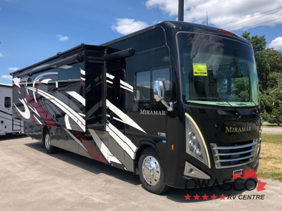 Thor Motor Coach Miramar Class A gas motorhome 35.2 highlights: Full-Wall Slide Residential Refriger...