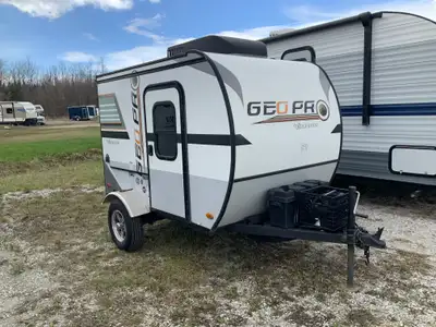2018 Forest River Rockwood Geo Pro G12RK — Compact Travel Trailer The 2018 Forest River Rockwood Geo...