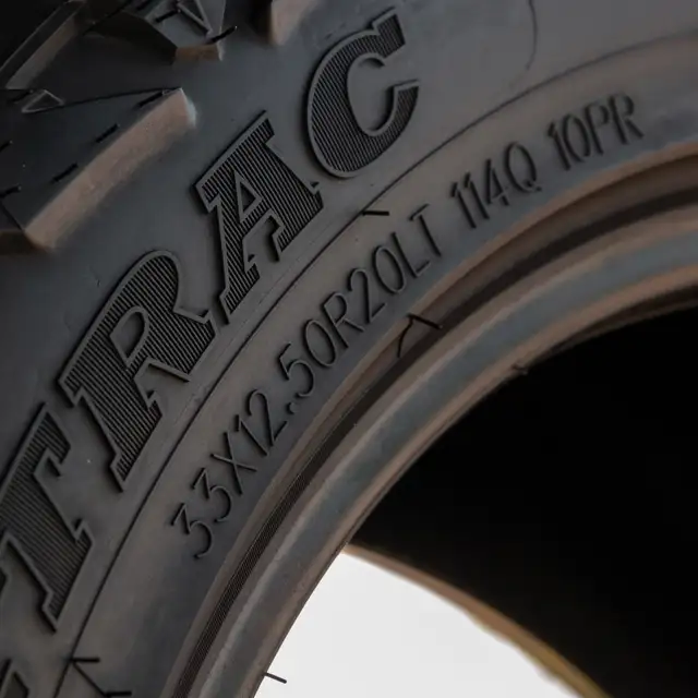 NEW! SNOW-FLAKE & ALL-WEATHER RATED LT33X12.50R20 MUD TIRE in Tires & Rims in Saskatoon - Image 3