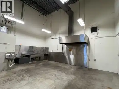 warehouse unit with commercial kitchen, grease Trap interceptor, Sink, Hot water tank (id:24493) MLS...