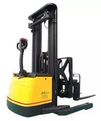 Walkie Electric scissor straddle stacker with side shift 4.5M/5M