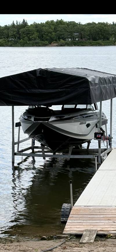 Trembath Designs Aluminum Boat Lifts & Docks 7000lb all electric and solar lift starting at $9400 35...