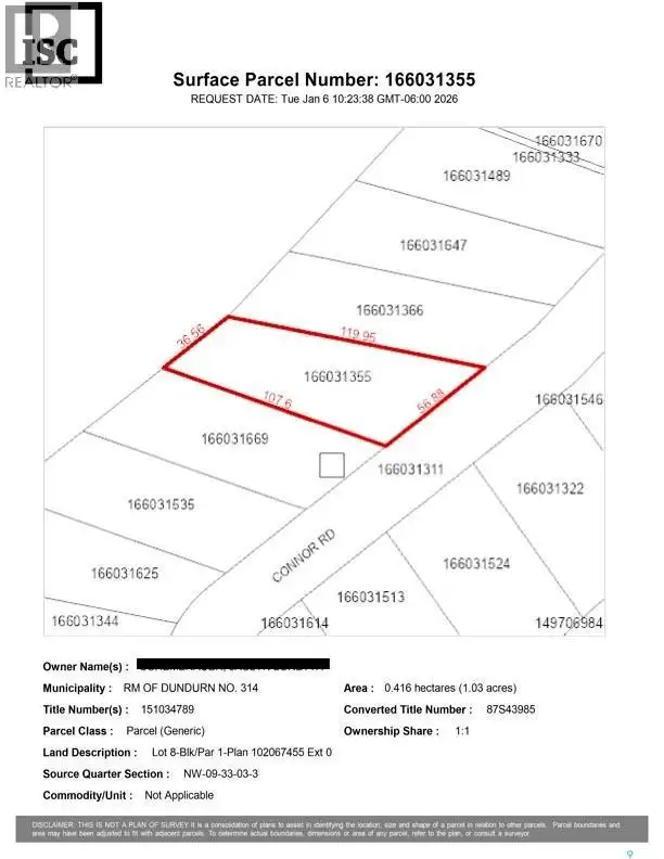 16 Connor ROAD Blackstrap Provincial Park, Saskatchewan in Land for Sale in Saskatoon - Image 9