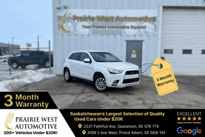 Welcome to Prairie West Automotive. 2012 Mitsubishi RVR SE AWD Call: (306) 380-8858 Text: (306) 380-...
