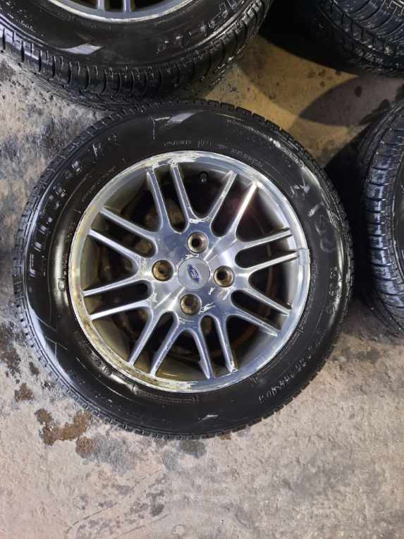 195 60 15 - RIMS AND TIRES - ALL SEASON - FORD FOCUS in Tires & Rims in Kitchener / Waterloo - Image 2