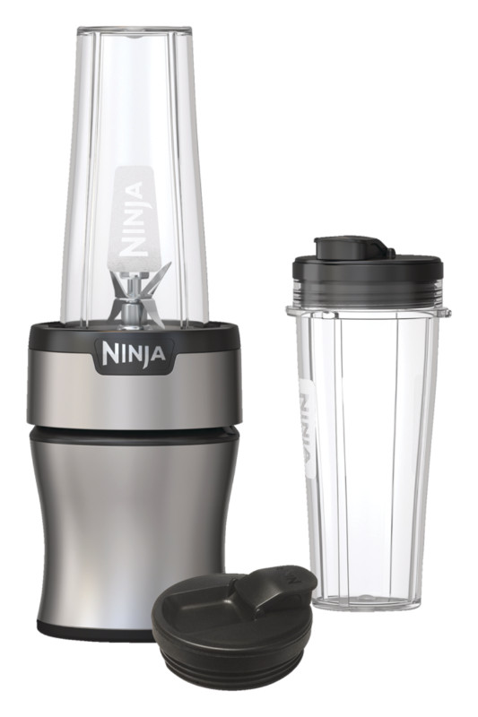 Ninja® Nutri Personal Blender w/ 2 Travel Jars, Silver Brand New in Processors, Blenders & Juicers in Mississauga / Peel Region - Image 2