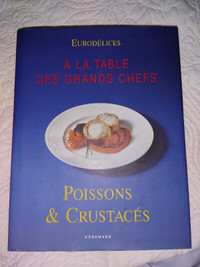 Livre de cuisine Poissons et crustacés