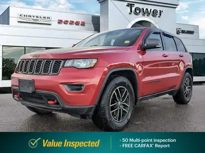 Come see this 2017 Jeep Grand Cherokee Trailhawk. Its Automatic transmission and 3.6L V6 Engine engi...