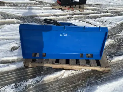 GIYI GY-LS43B 43" Skid Steer Log Splitter Stock #C164 $1750 .