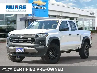 Experience the power and capability of this 2023 Chevrolet Colorado Crew Cab 4WD Trail Boss. Boastin...