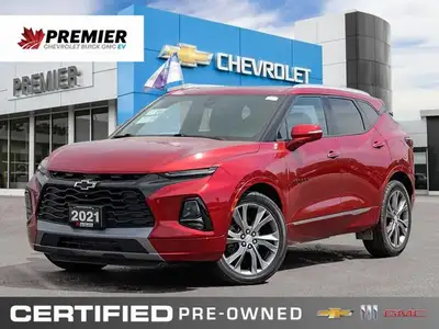 Experience the spirited sophistication of the 2021 Chevrolet Blazer Premier. Engineered for drivers...