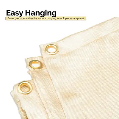 Heavy Duty Flame Retardant Fiberglass Welding Blankets Safety Shield Protect your equipment, work ar...