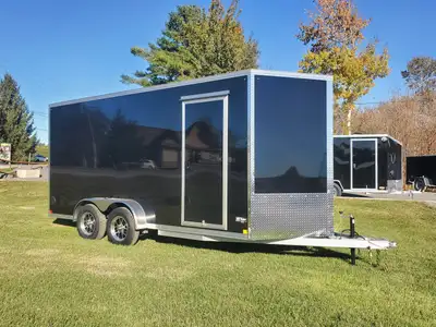 ## ???? FOR SALE: 2025 7' x 16' All-Aluminum Cargo Trailer Canadian Made ???? Available at ML Traile...