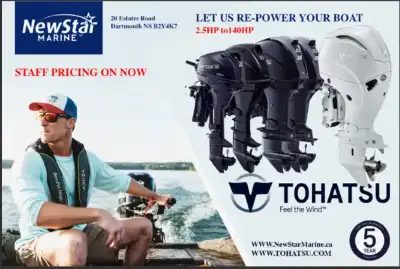 TIME TO REPOWER IN-STOCK CLEARANCE Lowest Price of the Season NEWSTAR MARINE - Outboard Warehouse CO...