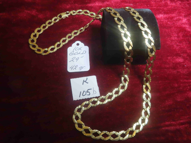 10K Gold 29" Chain in Jewellery & Watches in Brandon