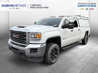 GMC SIERRA 2500HD WORK TRUCK CREW CAB, BOITE LONGUE 4X4 2019 EQUIPE DU MOTEUR DURAMAX V8 6.6L TURBO-...