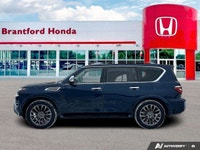 Embark on your next grand adventure with the majestic 2023 Nissan Armada Platinum. This blue sport u... (image 1)