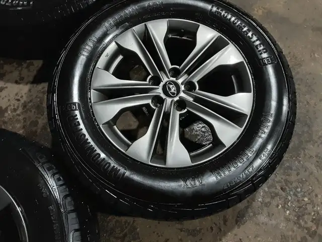 235 65 17 Motomaster Total Terrain - HYUNDAI SANTA FE OEM RIMS | Tires ...