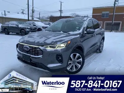 **WE WILL BEAT ANY DEALER IN THE CITY** Carbonized Gray Metallic 2024 Ford Escape Platinum AWD 8-Spe...