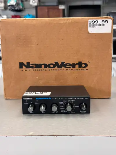 Alesis Nanoverb Mini Digital Effects Unit, View more