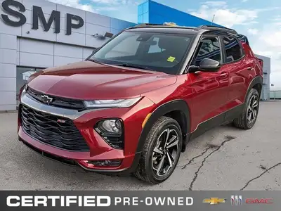 Saskatoon Motor Products - Recent Arrival! 2023 Chevrolet TrailBlazer RS - Certified. GM Certified D...