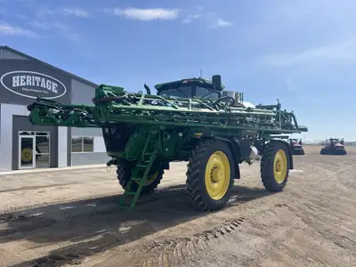 495 hours, 1600 gal, 120' Boom, Exact Apply, 20" spacing, VF 380/105R50 narrow tires, LSW GY 800/55R...