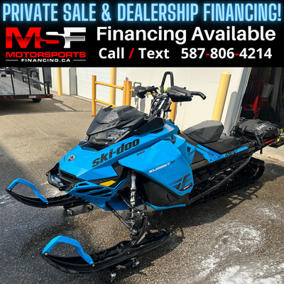 Welcome to Motorsports Financing - Kelowna! 2019 Skidoo Freeride Engine: 1000