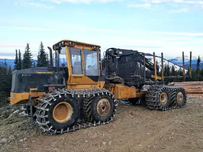 2023 Tigercat 1085C Forwarder - Air Conditioner, Joystick Steering, Air Ride Seat, Screens, Fire Sup...