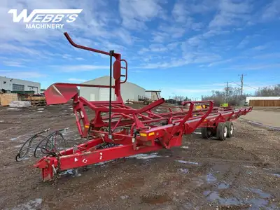 2017 MORRIS 1400 Bale Accumulator Single Arm, Hydraulic Push-Off, 11L-15FL Tires. Webb’s Machinery —...