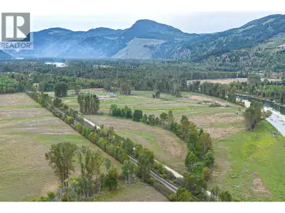 MOTIVATED TO SELL, 202 acres of farm land on the North Thompson River, 2017-2000 sq.ft 5 Bedroom dou...