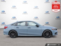 Recent Arrival! New Price! Morning Mist Metallic 2023 Honda Civic Sport FWD CVT 2.0L I4 DOHC 16V i-V... (image 5)