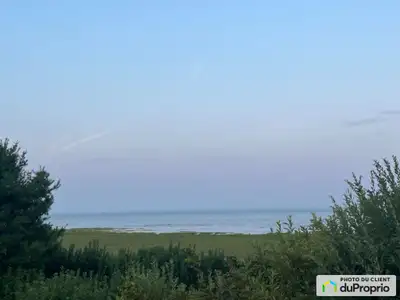 Deux terrains accolés, construisibles, vendus ensembles sur le bord du Fleuve, au pied du Massif, av...