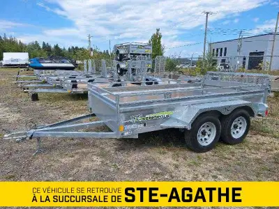 REMORQUES YC INC YC66123G 2 ESSIEUX 3500LBS 2023: Numéro d'inventaire: U61120 Consultez l'inventaire...