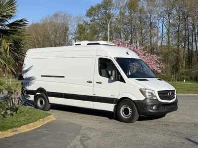 2016 Mercedes Benz Sprinter 2500 Reefer Kingtec T355 Up to -18°C(0°F) R404A Espar Cabin Heater AM/FM...