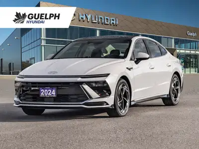 Now available at Guelph Hyundai, this feature-packed 2024 Hyundai Sonata Preferred-Trend FWD combine...