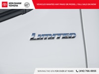 Super White 2019 Toyota Tacoma Limited V6 AWD! Navigation / Leather / Sunroof / Push Button Start /... (image 4)