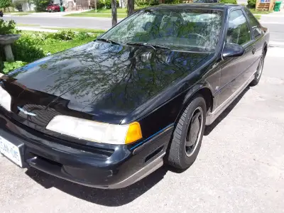1990 Thunderbird S/C anniversary edition 3.8 V-6 w/ Eaton M90 supercharger/aftercooled,5 speed. 1 of...