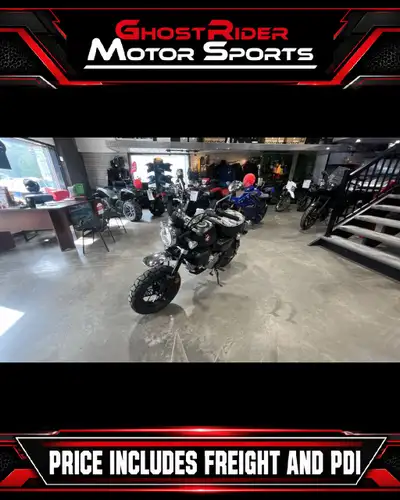 2026 Honda MONKEY VSA Dealer #D50769. All prices plus $349 doc fee for cash, $599 finance. Street bi...